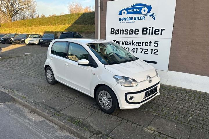 Hvid VW UP! fra 2013