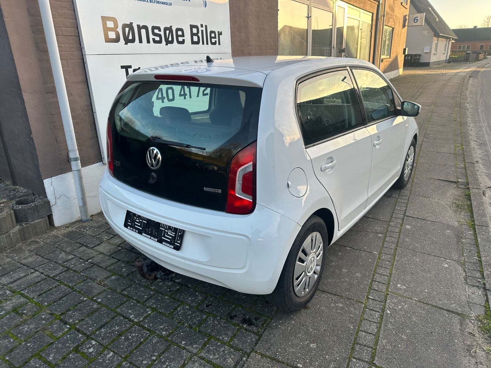 Hvid VW UP! fra 2013