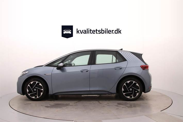 Blå VW ID.3 fra 2021
