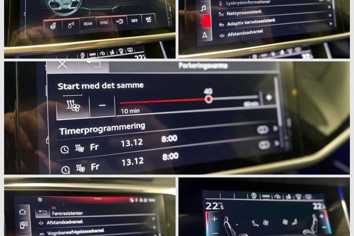 Sølv Audi RS7 fra 2020