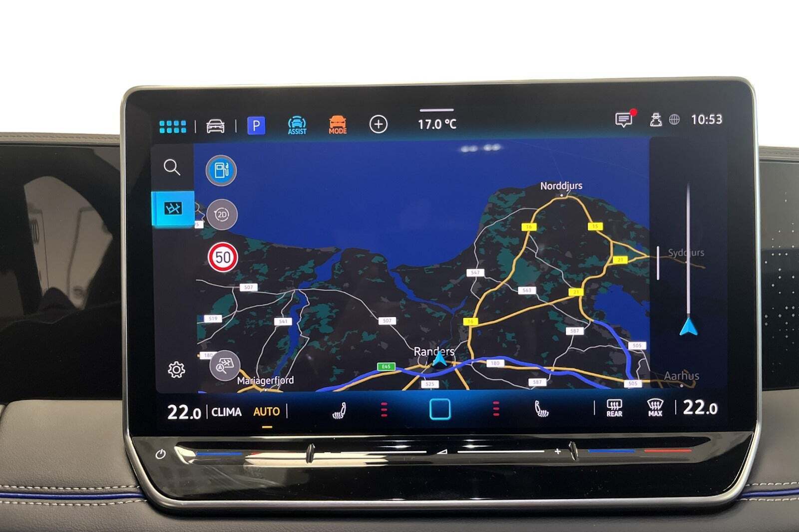 Hvid VW Tiguan fra 2025