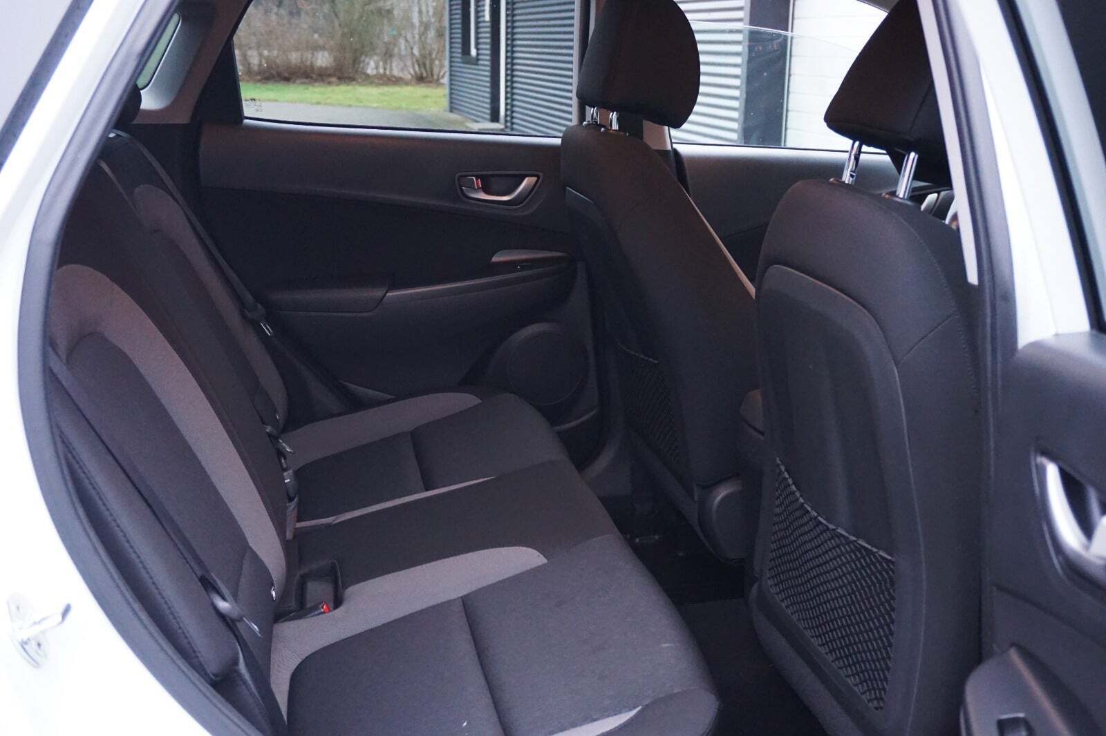 Hvid Hyundai Kona fra 2020