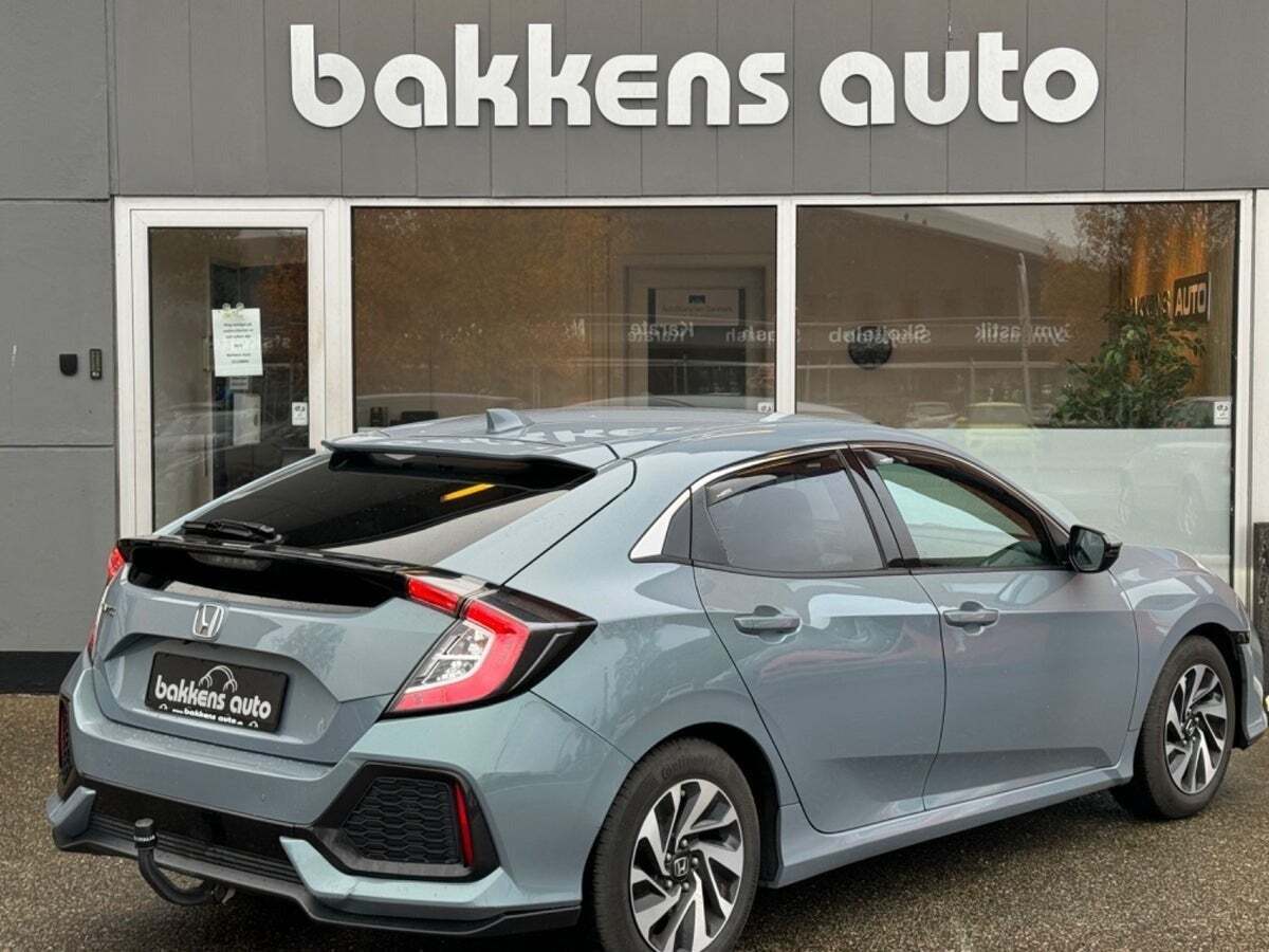 Grå Honda Civic fra 2018