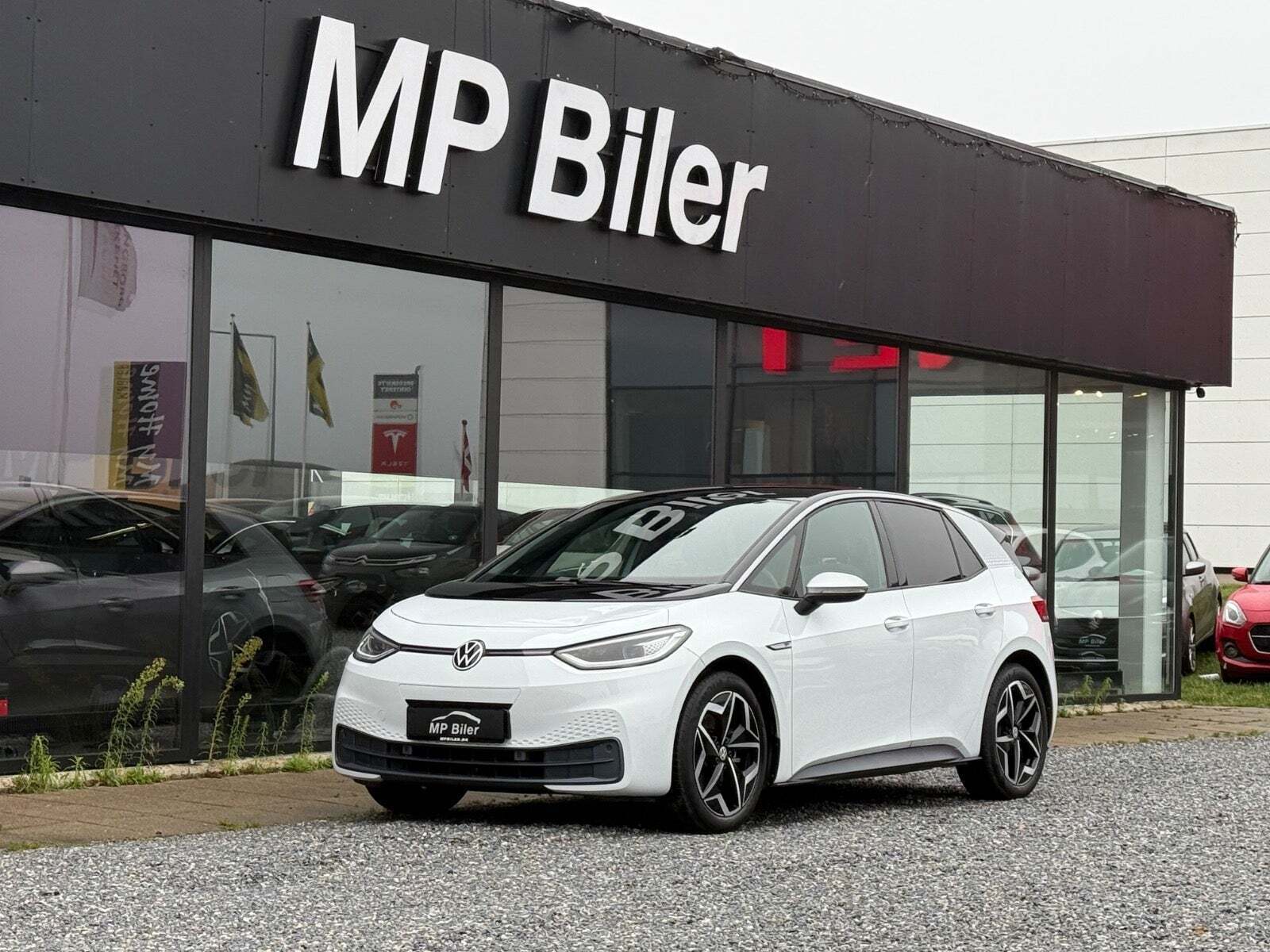 Hvid VW ID.3 fra 2020