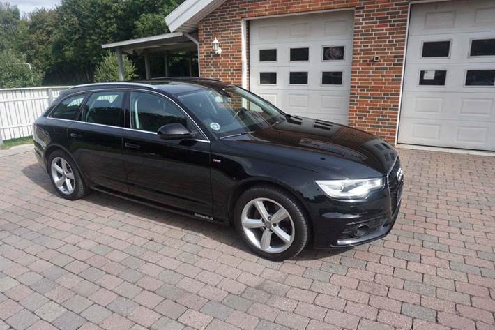 Sort Audi A6 fra 2014