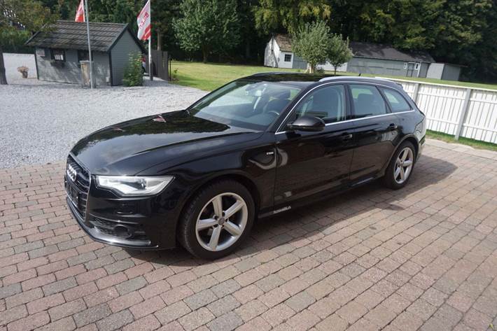 Sort Audi A6 fra 2014