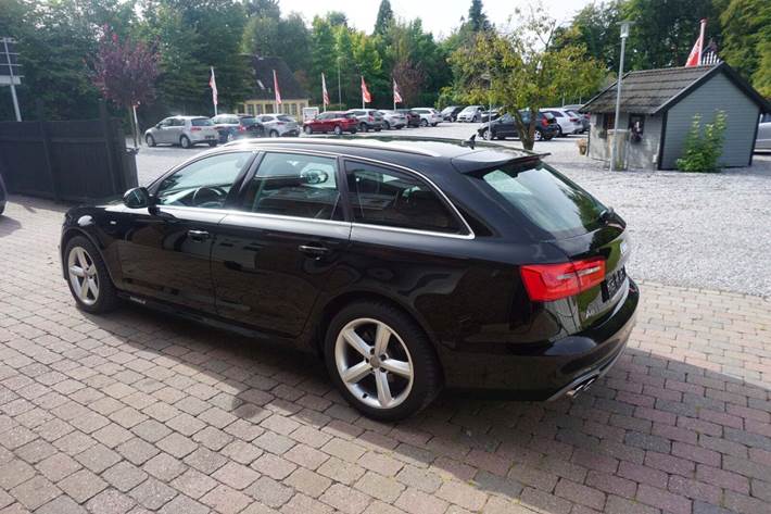 Sort Audi A6 fra 2014