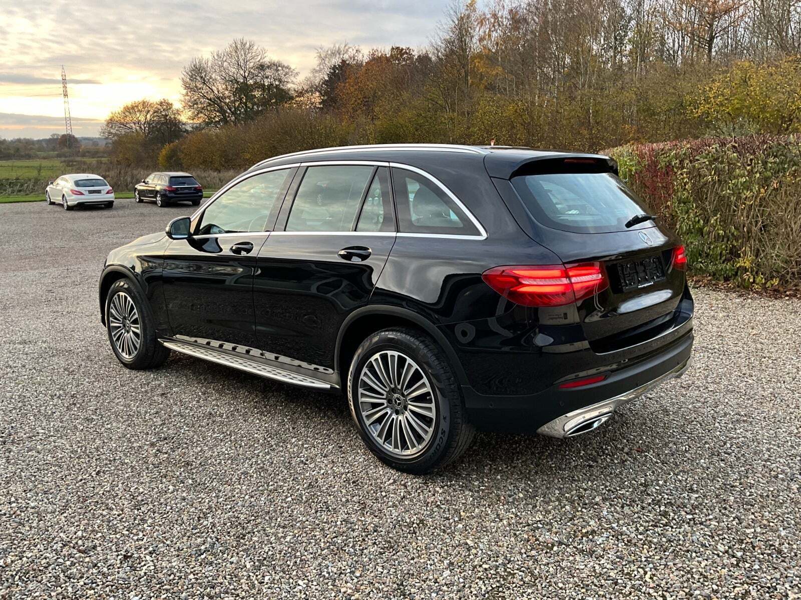 Sort Mercedes GLC350 d fra 2019