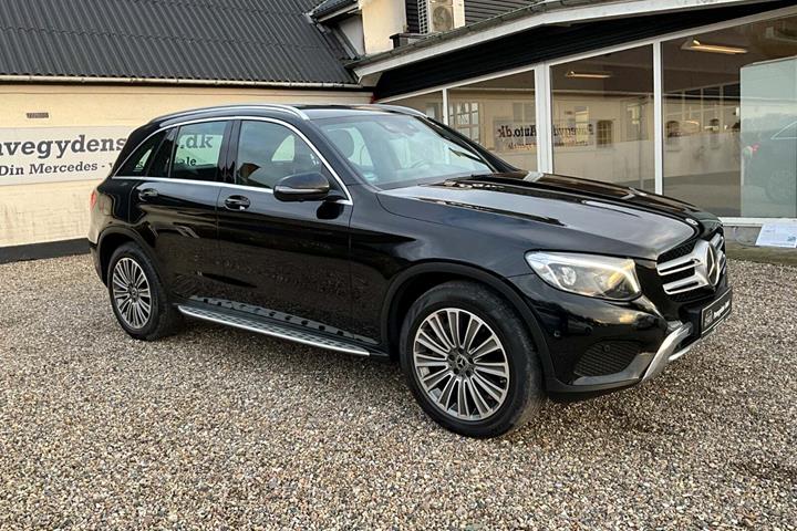 Sort Mercedes GLC350 d fra 2019