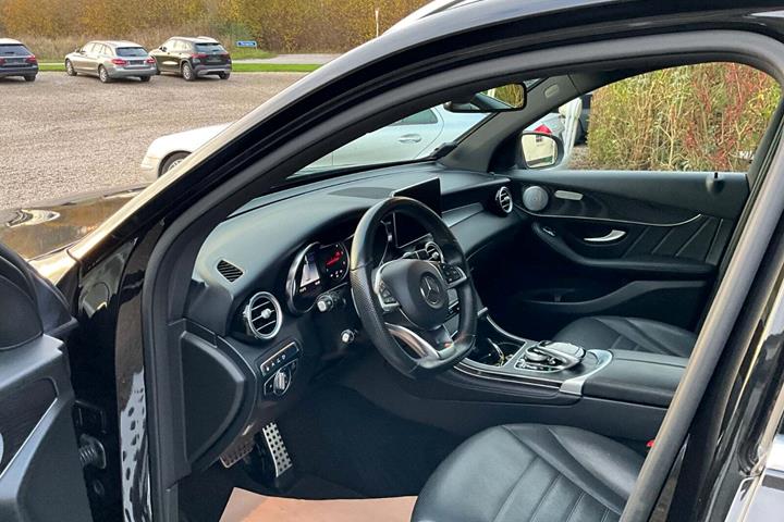 Sort Mercedes GLC350 d fra 2019