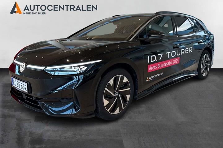 Sort VW ID.7 fra 2025 set udefra
