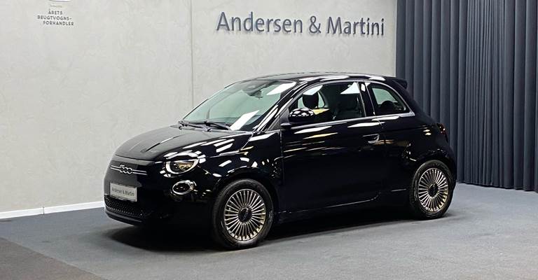 Fiat 500e (42 kWh) La Prima (Årgang 07/2023 og frem)