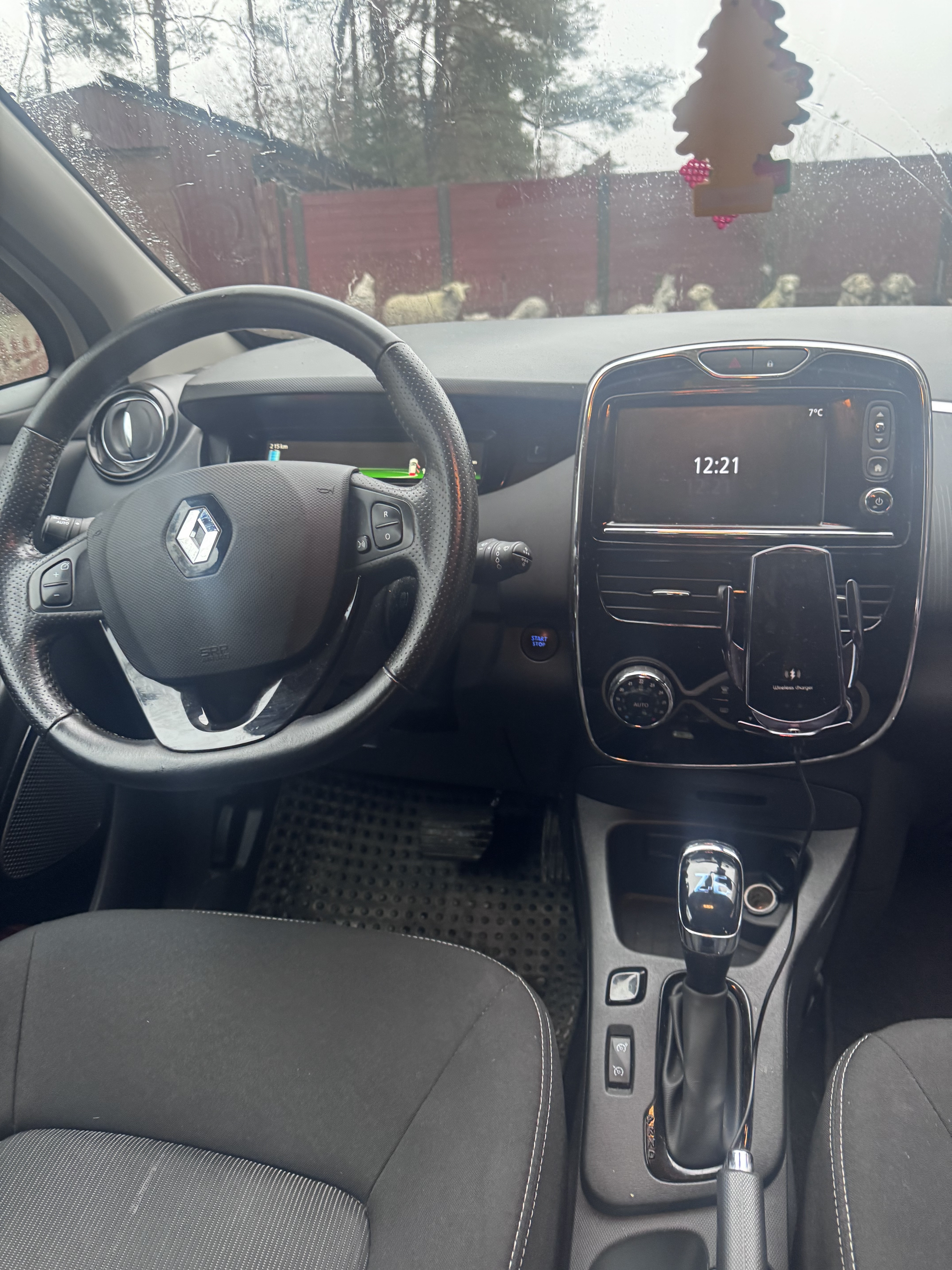 Hvid Renault Zoe fra 2019