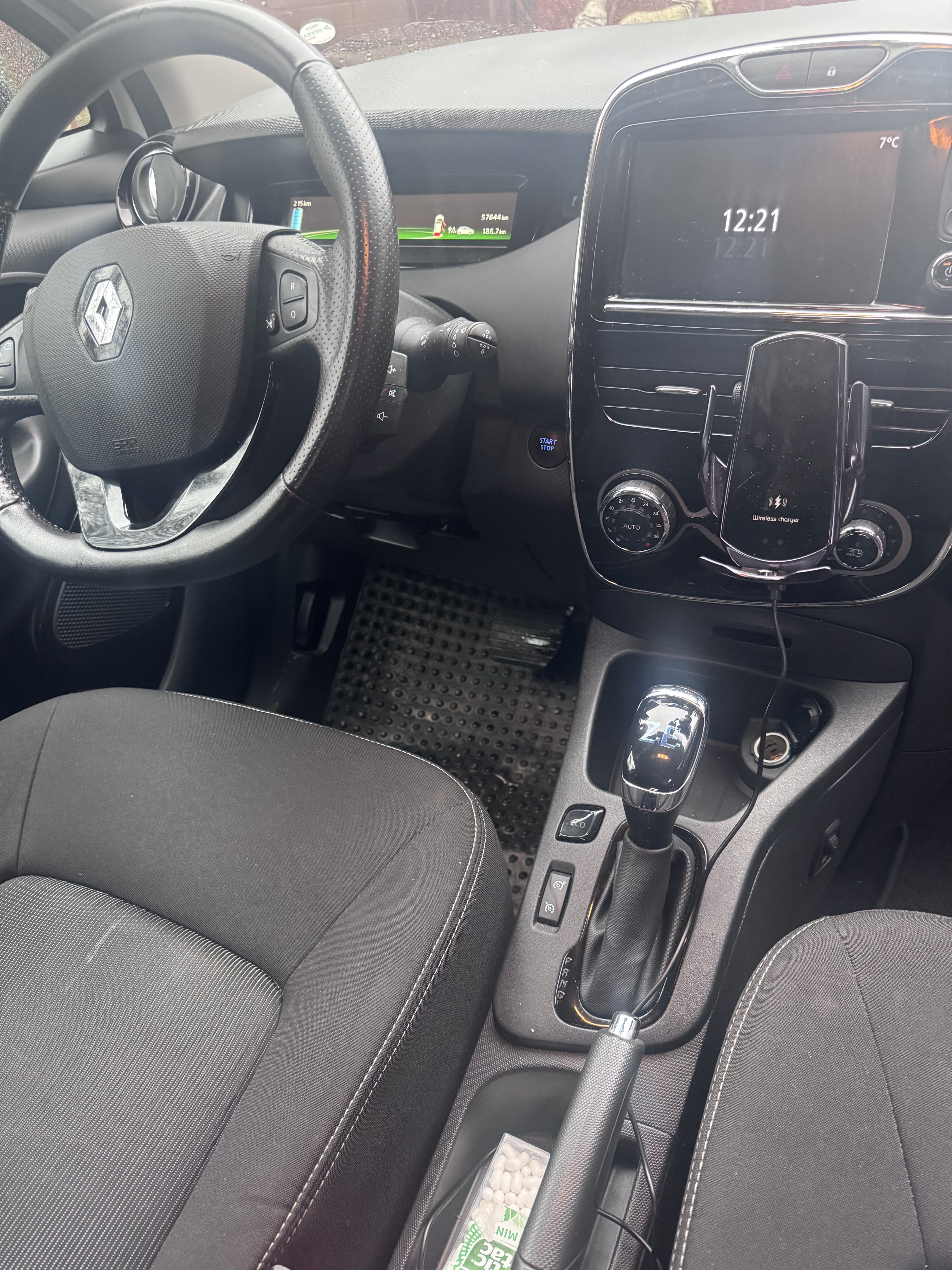 Hvid Renault Zoe fra 2019