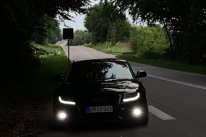 Sort Audi A5 fra 2009