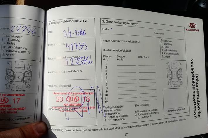 Sort Kia Rio fra 2015