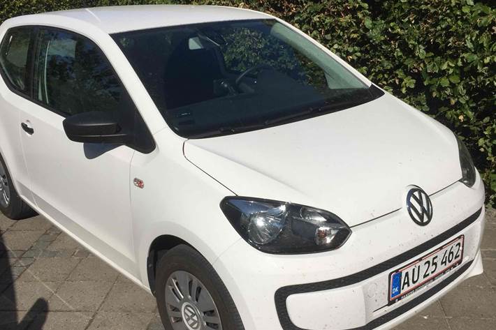 Hvid VW UP! fra 2015