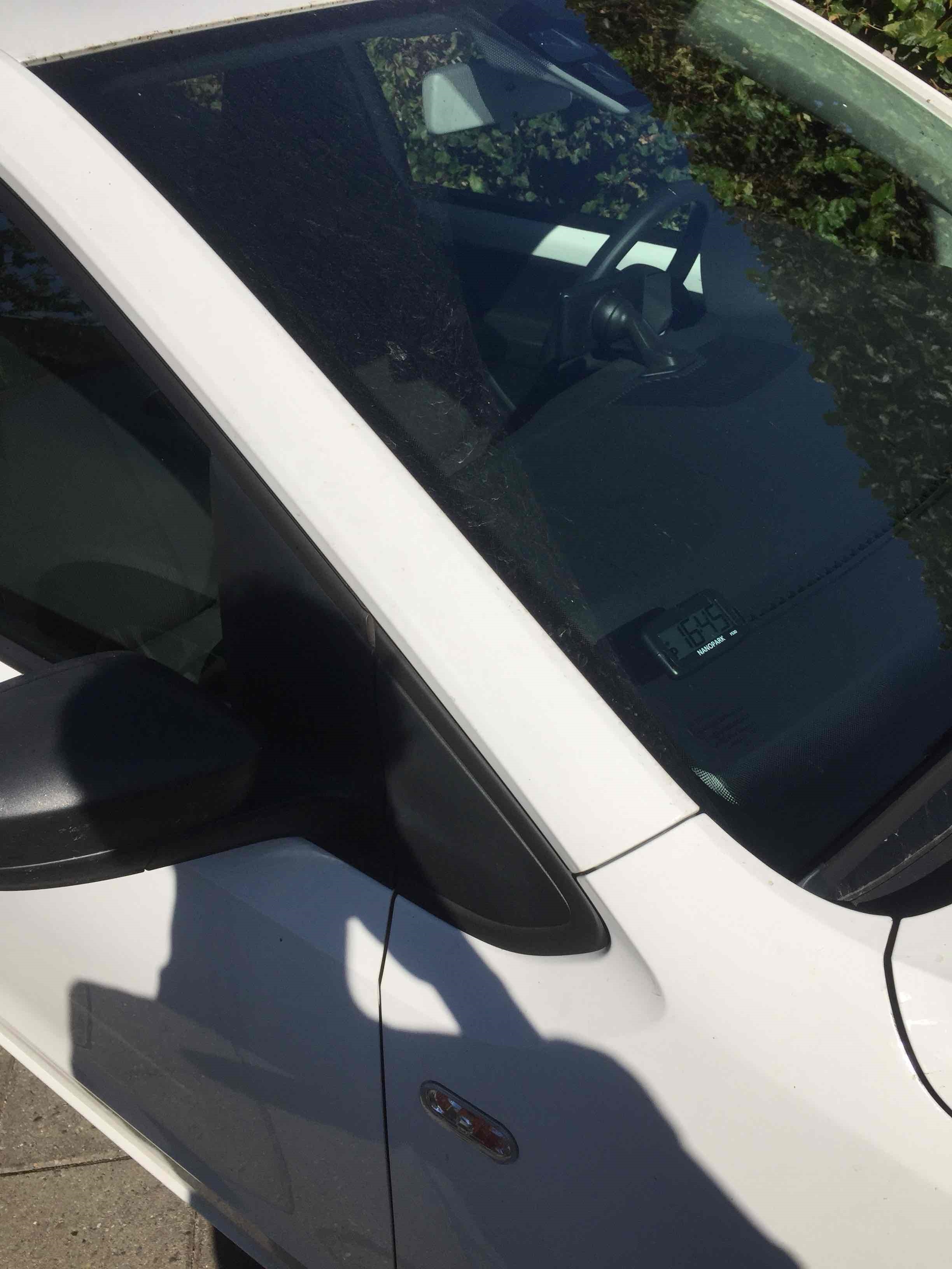 Hvid VW UP! fra 2015