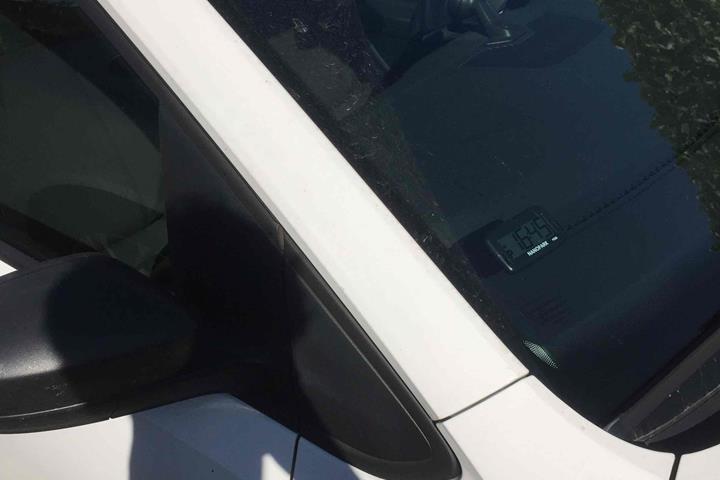 Hvid VW UP! fra 2015
