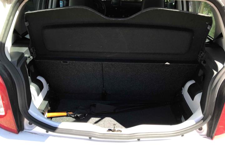 Hvid VW UP! fra 2013