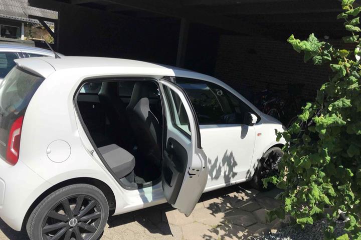 Hvid VW UP! fra 2013
