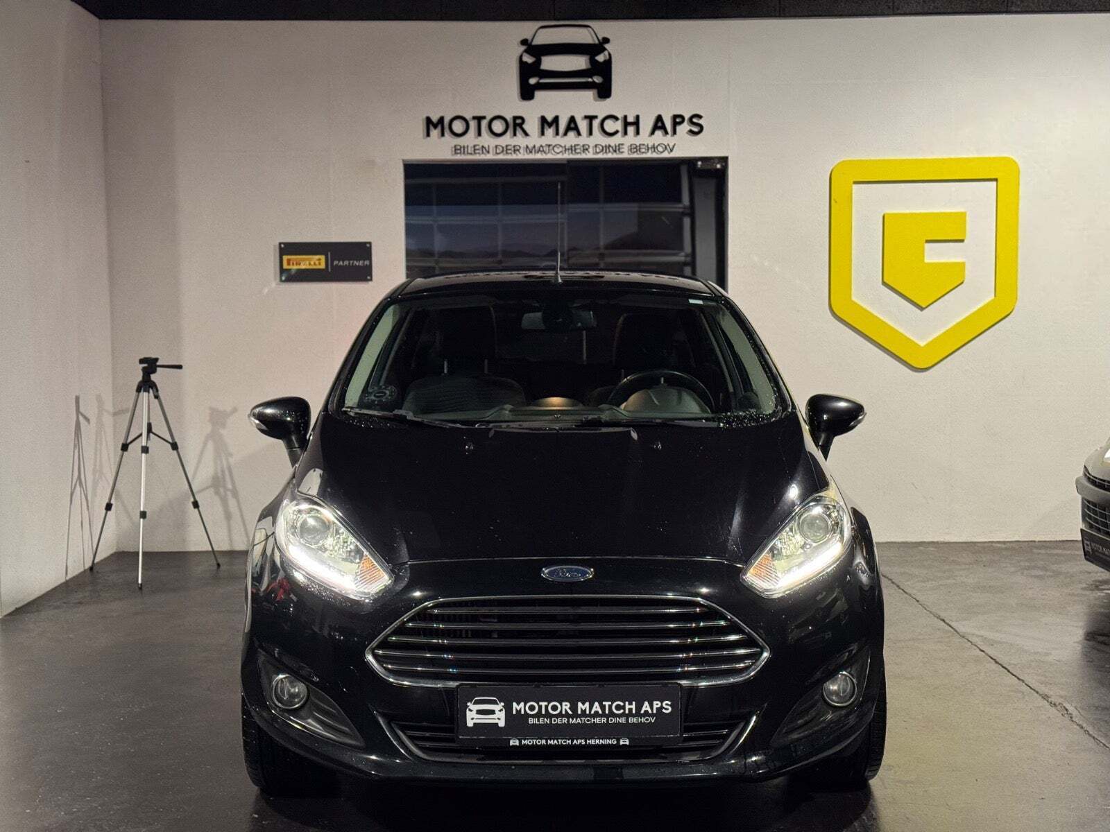 Sort Ford Fiesta fra 2015