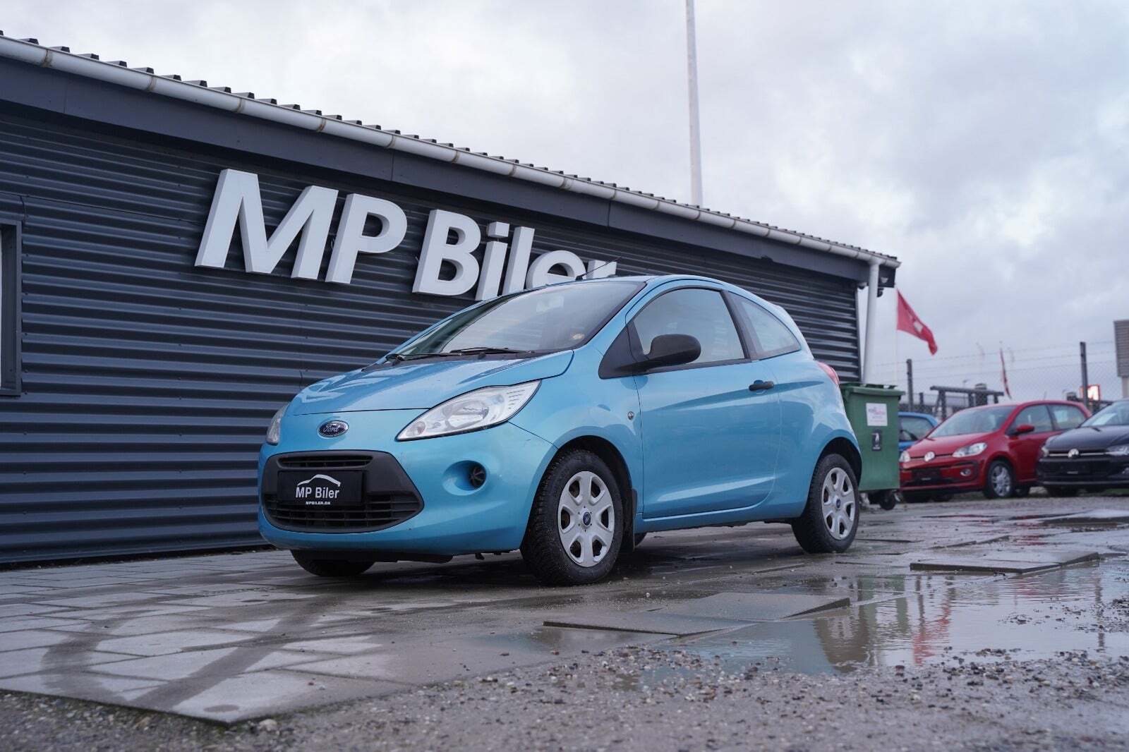 Blå Ford Ka fra 2009