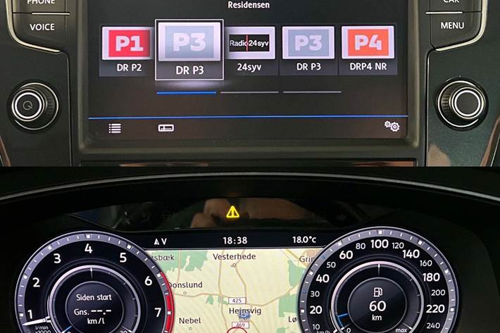 Grå VW Tiguan fra 2017