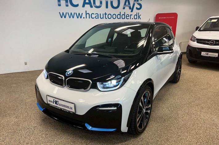 Hvid BMW i3s fra 2022