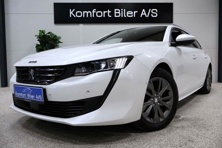 Hvid Peugeot 508 fra 2020