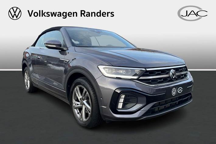 Grå VW T-Roc fra 2023