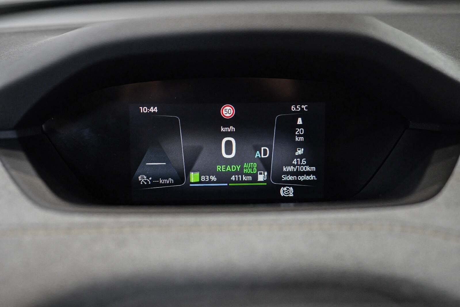 Grøn Skoda Enyaq fra 2021