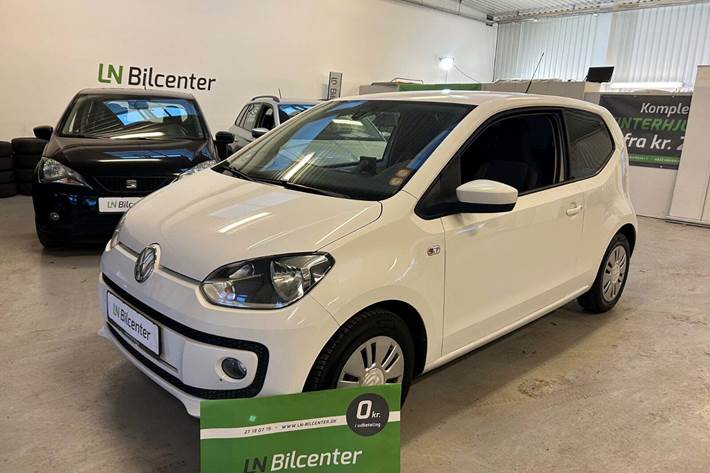 Hvid VW UP! fra 2013