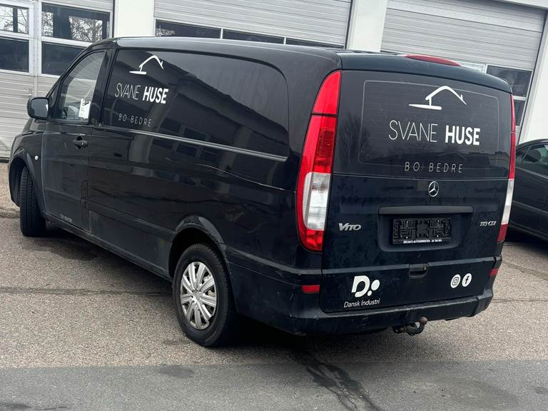 Mercedes Vito 2,1 113 CDI Kassevogn Lang