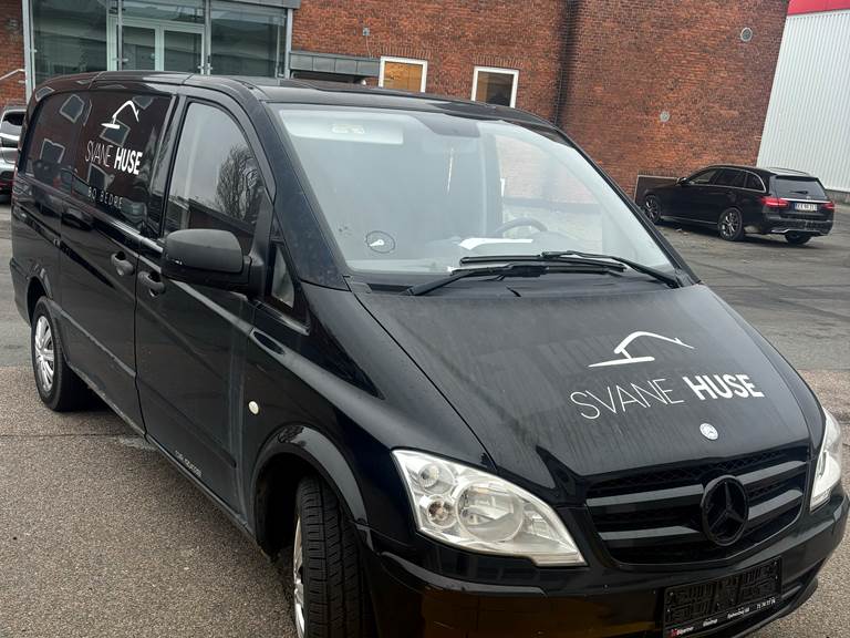 Mercedes Vito 2,1 113 CDI Kassevogn Lang