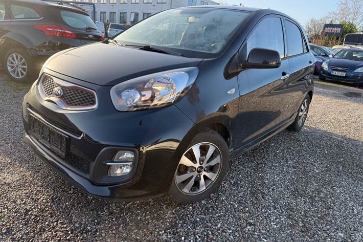Sort Kia Picanto fra 2015 set udefra