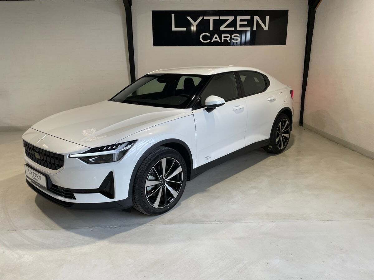 Hvid Polestar 2 fra 2022