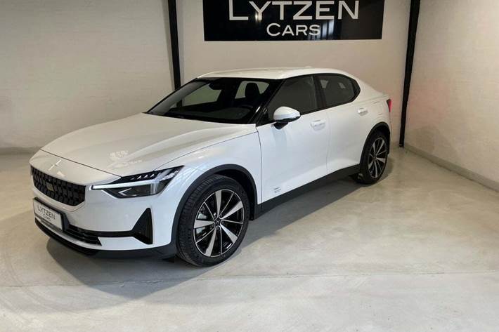 Hvid Polestar 2 fra 2022