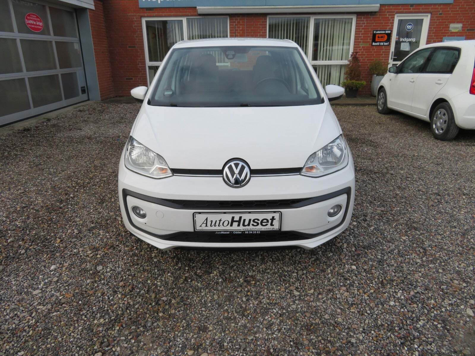 Hvid VW UP! fra 2017