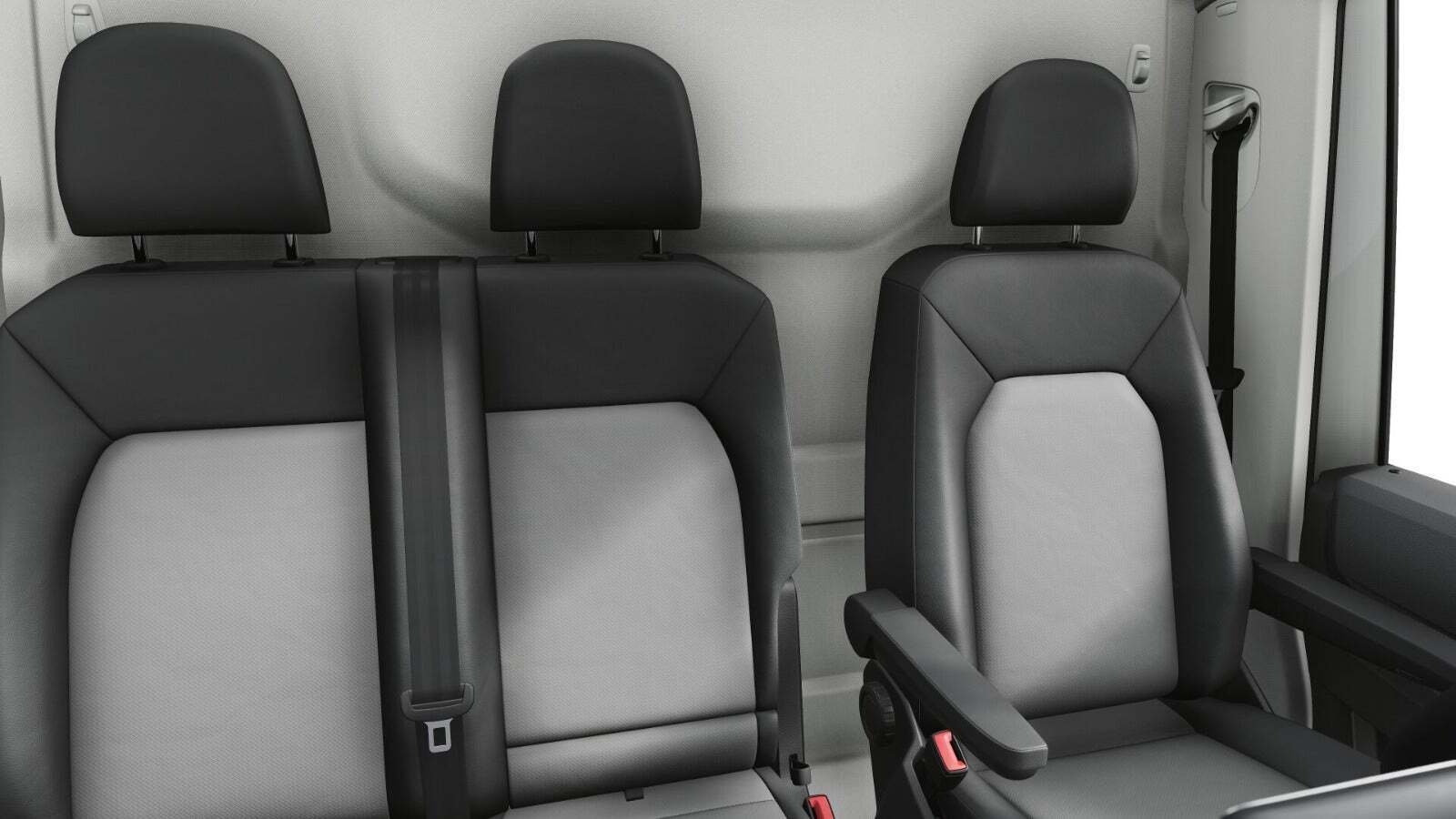 Hvid VW Crafter 35 fra 2025