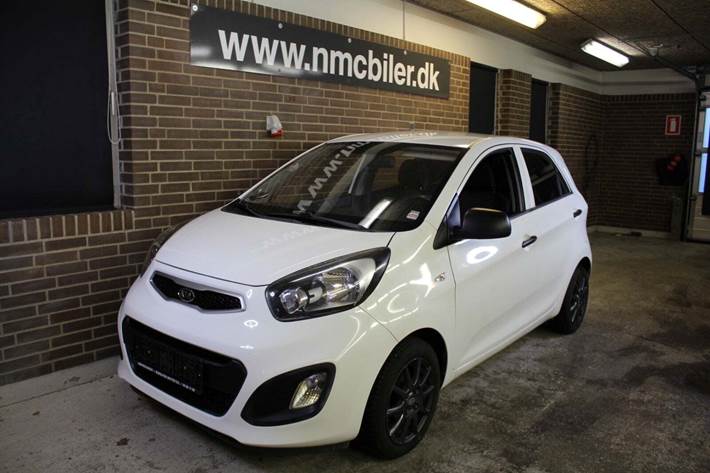 Hvid Kia Picanto fra 2011