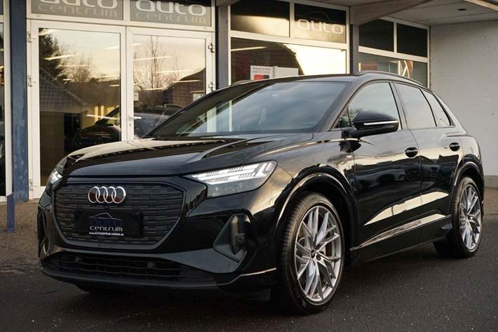 Sort Audi Q4 e-tron fra 2023