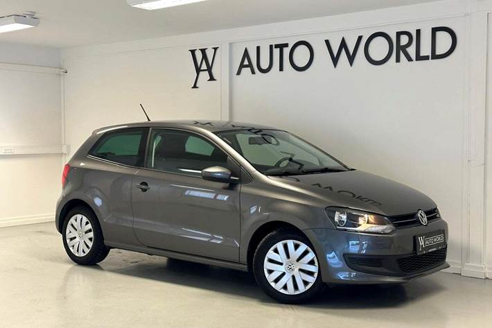 Sort VW Polo fra 2010