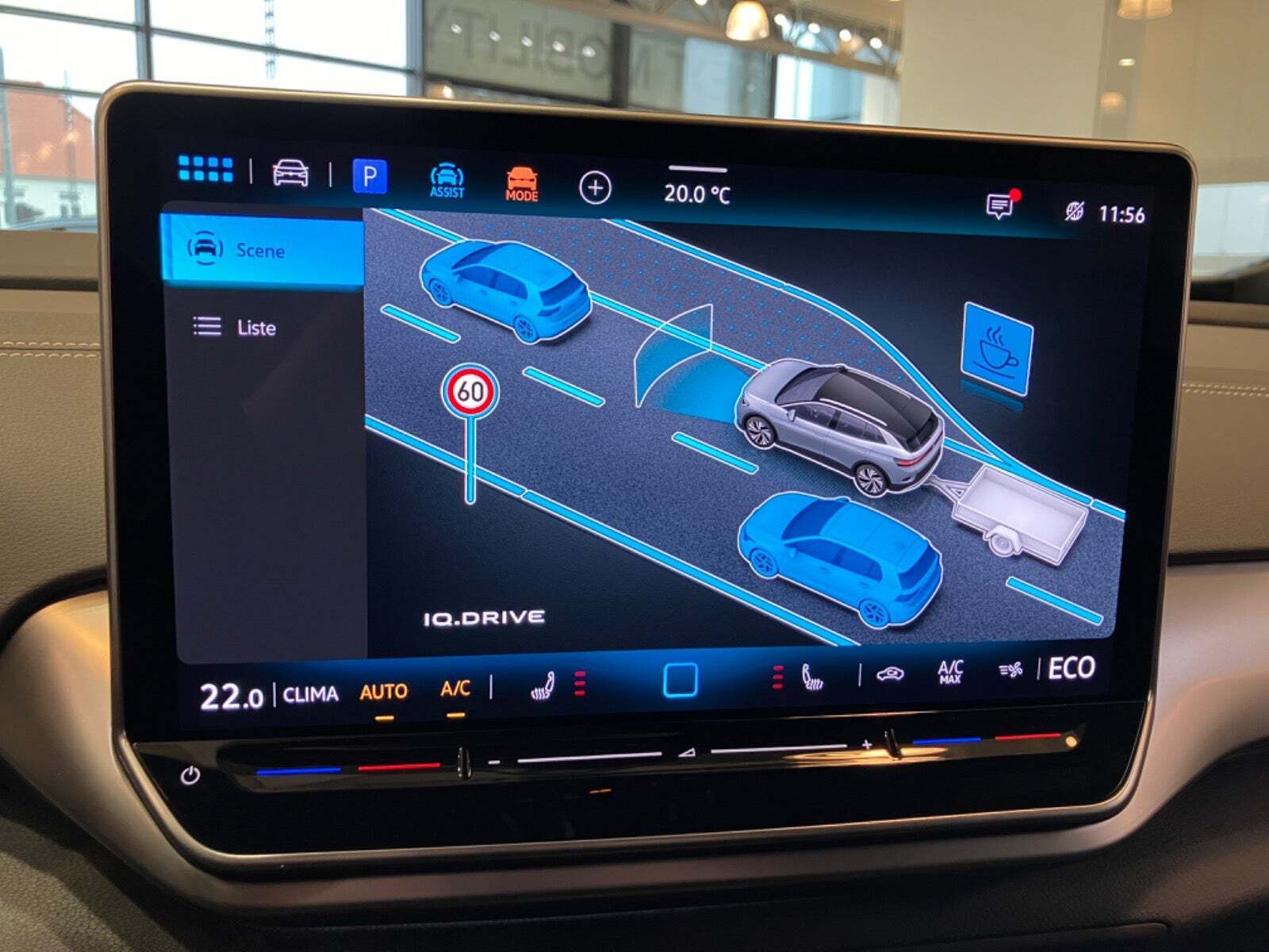 Blå VW ID.4 fra 2025