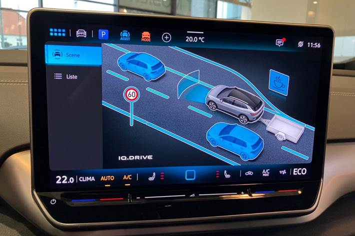 Blå VW ID.4 fra 2025