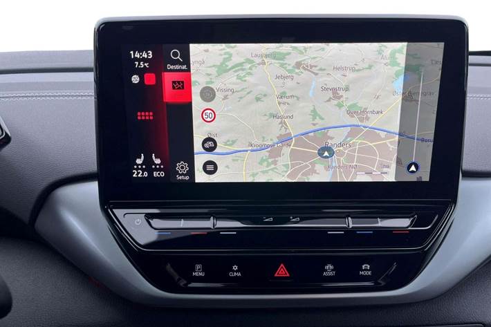 Grå VW ID.4 fra 2023