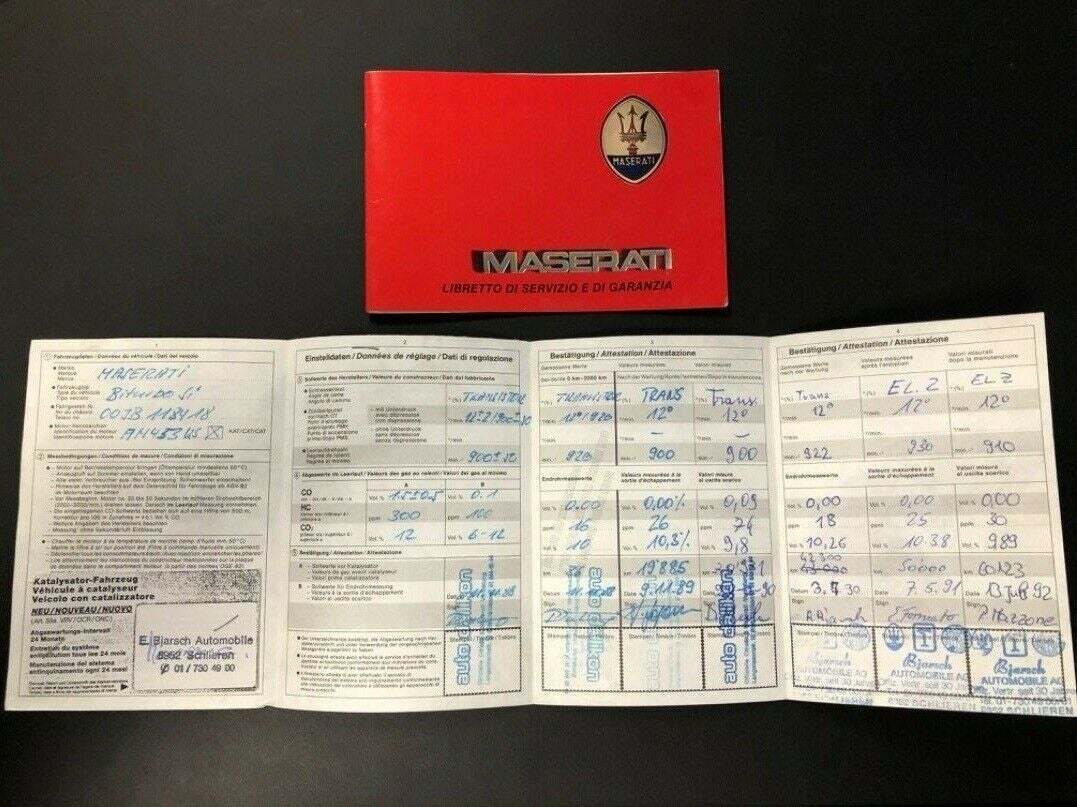 undefined Maserati 222 fra 1988 set udefra