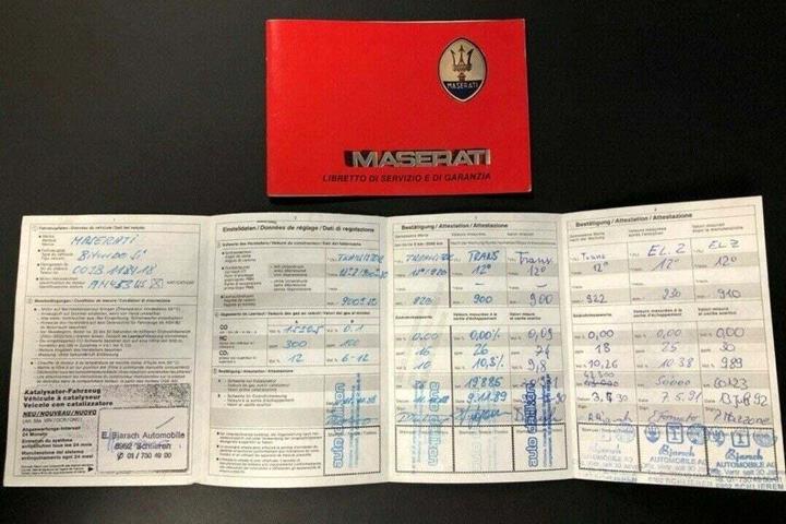 undefined Maserati 222 fra 1988 set udefra