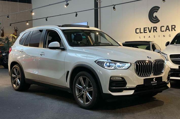 Hvid BMW X5 fra 2020