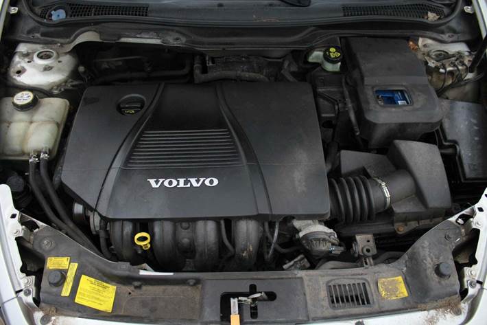 Sølv Volvo V50 fra 2006
